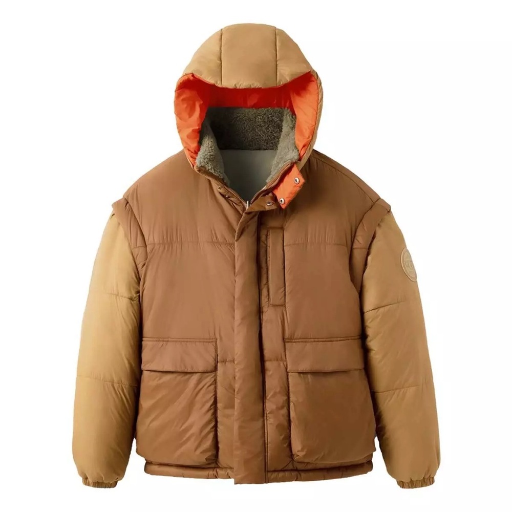 UGG Kristian Convertible Reversible Hooded Puffer Jacket